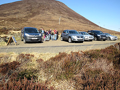 The sea eagle viewpoint in Hoy. (Alan Leitch)