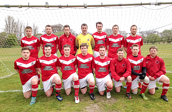 Orkney beat Uist and Barra in a friendly match in May.