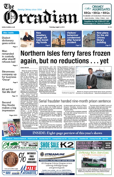 Front page August 4