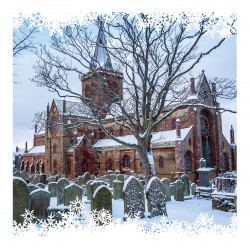 Photographic Christmas Card - St Magnus Cathedral