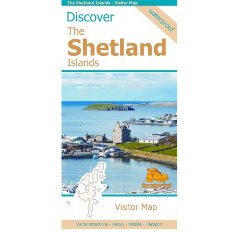 Footprint Discover The Shetland Islands Map