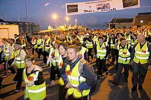 Thousands raised by midnight walkers
