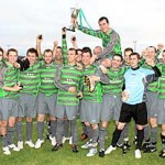 St Ola celebrating their 2010 Parish Cup win.