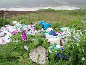 Investigations under way after flytipper targets Orphir beauty spot