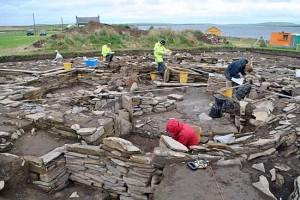 Open day on the Ness of Brodgar