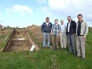 Back at the site of 11th century Norse farmstead