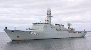 Danish frigate arrives at Hatston