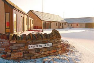 Open day at new council homes in Holm