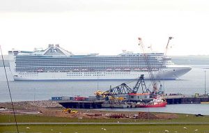 Busy day expected with arrival of Caribbean Princess