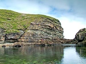 Land slip closes Brough of Deerness path