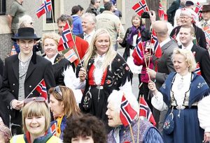 Celebrating Norwegian Constitution Day . . .