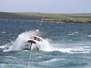 Kirkwall Lifeboat Sunday launch