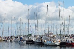 North Sea Triangle sailors visit Orkney