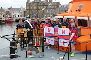 RNLI fundraisers welcomed home
