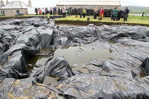 Covers coming off as excavation resumes on the Ness of Brodgar