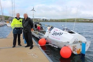 Faroe rowers in Orkney due to weather