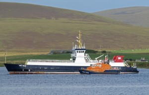 Longhope Lifeboat requested to stand by ferry