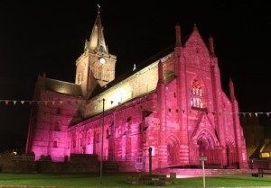 Cathedral goes purple for CLAN