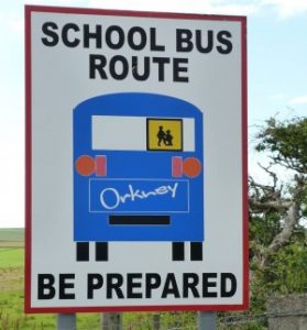 Drivers urged to be cautious near school buses