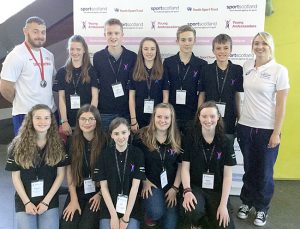 Orkney pupils at Young Ambassadors conference