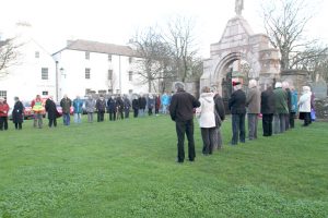 Armistice Day marked with silence