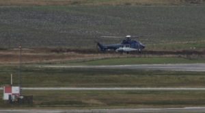 Chopper makes emergency landing