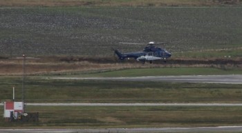 Chopper makes emergency landing