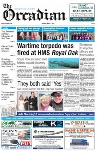 In this week’s edition of The Orcadian