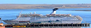 First cruise ship of the season arrives in Orkney