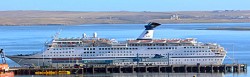 First cruise ship of the season arrives in Orkney