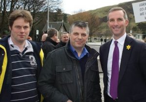 Orkney’s farmers represented at Holyrood protest