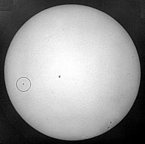 Sky Notes – Transit of Mercury on May 9