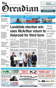 In this week’s edition of The Orcadian