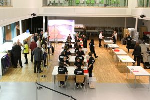 Count gets under way at Kirkwall Grammar School