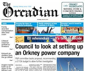 In this week’s edition of The Orcadian