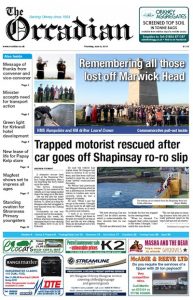 In this week’s edition of The Orcadian