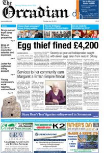 In this week’s edition of The Orcadian