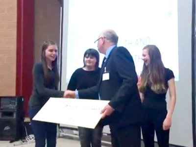 Stromness Academy pupils secure £3,000 grant for MS Orkney