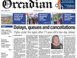 In this week’s edition of The Orcadian