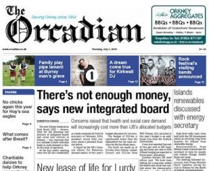 In this week’s edition of The Orcadian
