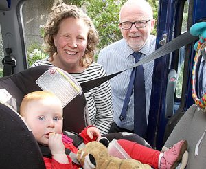 Rescheduled car seat safety clinic in Kirkwall