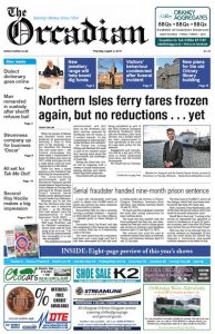 In this week’s edition of The Orcadian