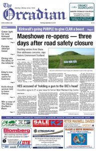 In this week’s edition of The Orcadian