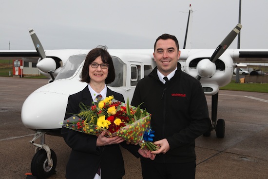 Millionth passenger milestone for isles air service