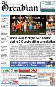 In this week’s edition of The Orcadian