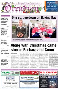 In this week’s edition of The Orcadian