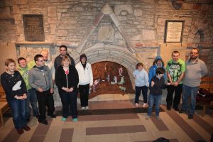 Cathedral nativity scene goes on display