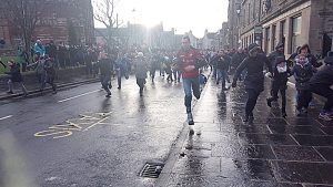 Men’s Ba’ hit the water within 15 minutes