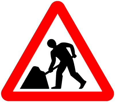 Road work update for next week