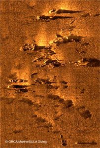 Survey team focus on German Fleet scrap sites